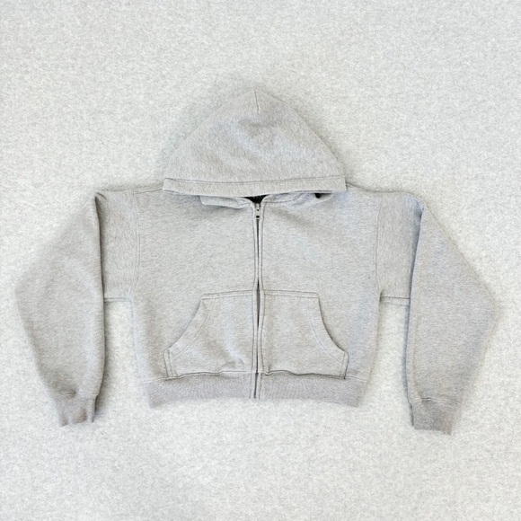 Aritzia cropped boyfriend hoodie - Picture 2 of 5